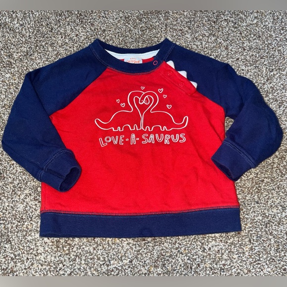 Cat & Jack Baby Love-A-Saurus Dinosaur Shirt - Picture 2 of 3